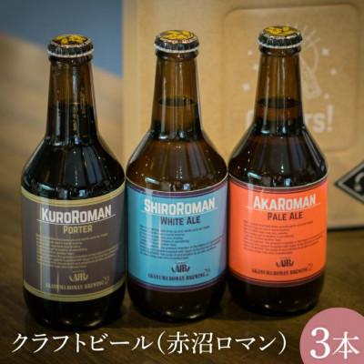 ふるさと納税 春日部市 クラフトビール(赤沼ロマン)330ml×3本