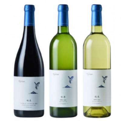 ふるさと納税 甲州市 フジクレール 峡東マスカット・ベーリーA・吟果甲州・峡東甲州 計3本セット