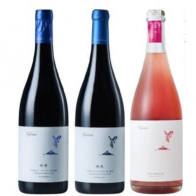 ふるさと納税 甲州市 フジクレール 吟果マスカット・ベーリーA・峡東マスカット・ベーリーA・ロゼスパークリング