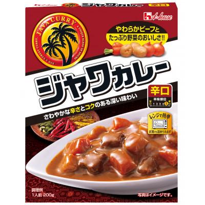 ふるさと納税 江南市 ハウス レトルトジャワカレー 辛口 ×10個 レトルト食品 レンジ調理対応