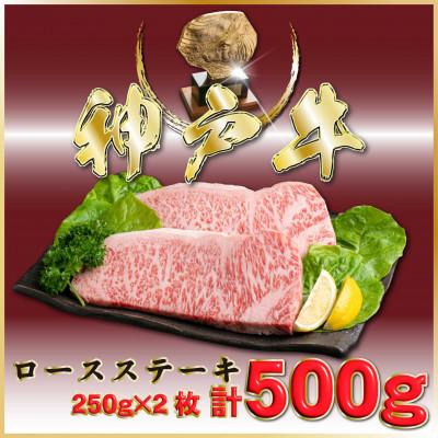 ふるさと納税 小野市 神戸牛(神戸ビーフ) サーロインステーキ 計500g ONST5 [2026年4月より順次発送]