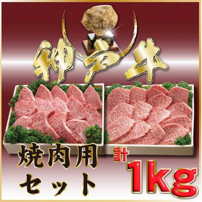 ふるさと納税 小野市 神戸牛(神戸ビーフ) 焼肉セット 計1Kg ONYS5 [2026年4月より順次発送]