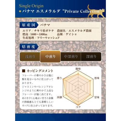 ふるさと納税 藤沢市 パナマ　エスメラルダ農園　プライベートコレクション　ゲイシャ　ナチュラルとウォッシュド飲み比べ(豆)_3