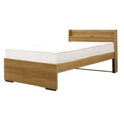 ふるさと納税 知立市 [玄関渡し]554Vダブルベッド(ナチュラル)ポケットコイルマットレス付(1994)