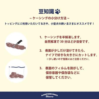 ふるさと納税 横須賀市 【犬猫用】馬肉パーフェクトプラス 1.6kg(80g×20本)の画像