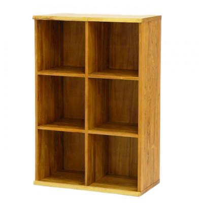 ふるさと納税 中野区 レコードラック 390 2×3 幅74.2cm 奥行き39cm 高さ111cm チーク無垢材