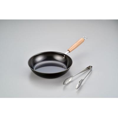 ふるさと納税 燕市 フライパン24cm 燕製高級トング付