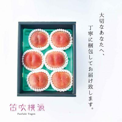 ふるさと納税 笛吹市 [栽培期間中農薬を減らした特別栽培]笛吹市産白桃 約1.8kg 157-035