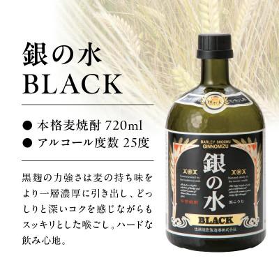 ふるさと納税 延岡市 【飲み比べ】銀の水・銀の水BLACK 720ml×2本セット |  | 02