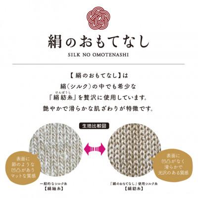 ふるさと納税 葛城市 絹のおもてなし おやすみシルク手袋 レディース_3