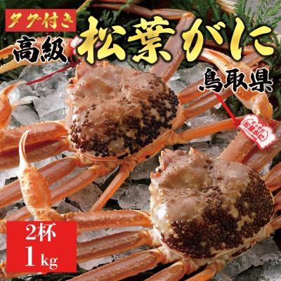 ふるさと納税 琴浦町 [2025年12月〜2026年1月発送]特撰 松葉がに(生)[タグ付き]1kg2杯 N53_I