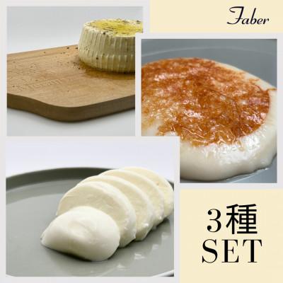 ふるさと納税 豊田市 [チーズ職人こだわり]ファーベル3種のチーズセット