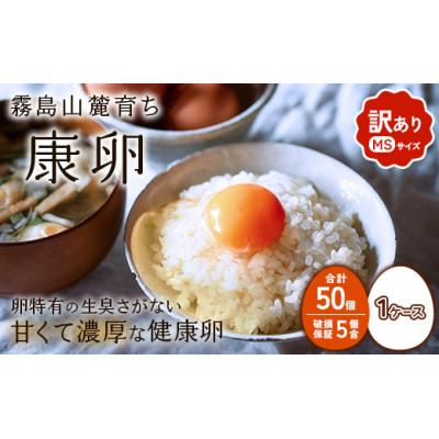 ふるさと納税 えびの市 わけありたまご「康卵」MSサイズ 50個 (45個+割れ保証5個)