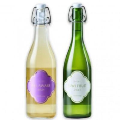 ふるさと納税 甲州市 フジクレール クラノオト デラウェア・キウイフルーツ 計2本セット