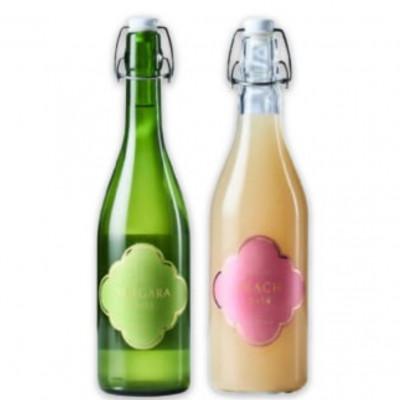 ふるさと納税 甲州市 フジクレール クラノオト ナイアガラ・桃 計2本セット