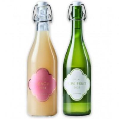 ふるさと納税 甲州市 フジクレール クラノオト 桃・キウイフルーツ 計2本セット