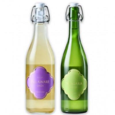 ふるさと納税 甲州市 フジクレール クラノオト デラウェア・ナイアガラ 計2本セット