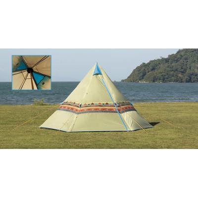 ふるさと納税 城陽市 LOGOS ナバホ Tepee 300 ロゴスの定番ナバホ柄