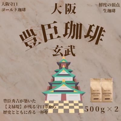 ふるさと納税 守口市 豊臣珈琲 玄武 粉 計1kg エチオピア コロンビア