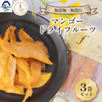ふるさと納税 枕崎市 [のし付き・お歳暮]マンゴードライフルーツ 3袋セット A8-52S