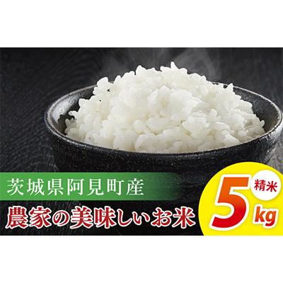 ふるさと納税 阿見町 阿見町産農家の美味しいお米 精米 5kg(85-74)
