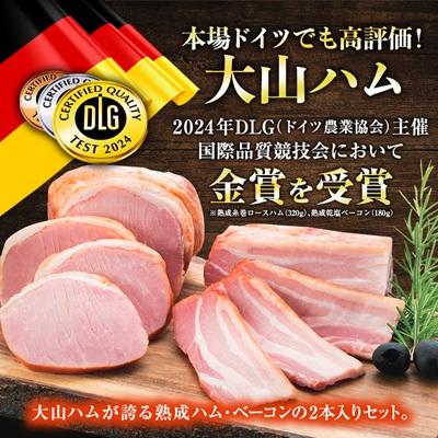 ふるさと納税 伯耆町 大山ハムOR-24「伝統の逸品大山」2種詰め合わせ |  | 01
