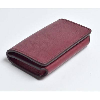 ふるさと納税 千曲市 名刺 ・ カード入れ GVC-110 / バーガンディ