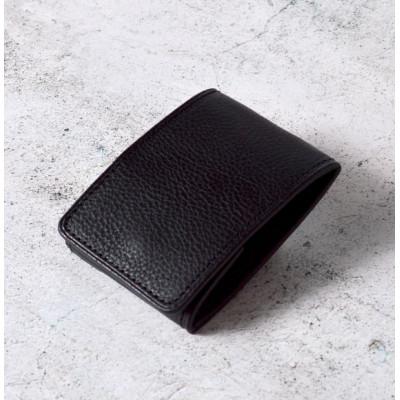 ふるさと納税 千曲市 BOX型小銭入れ GBC-110 (トスカーナシュリンク) / ブラック