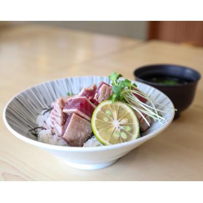 ふるさと納税 御前崎市 日光丸自慢の一本釣りカツオ使用!カツオシーステーキ 約1,200g(約400g×3)