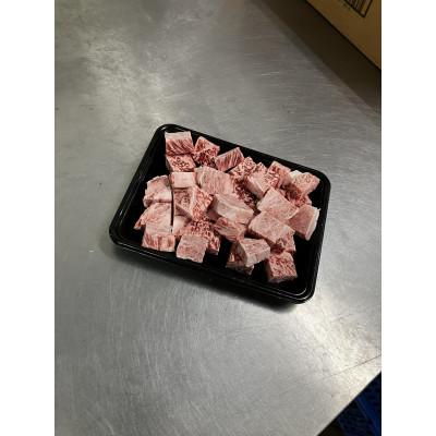 ふるさと納税 大川市 博多和牛 食べやすい お子様にも大人気 一口ステーキ400g(大川市)