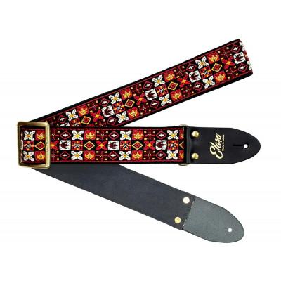 ふるさと納税 郡上市 [ギターストラップ] Elara Straps Knoxville Chili Red