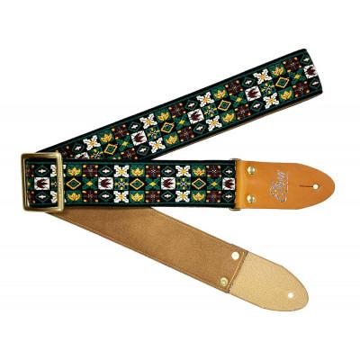 ふるさと納税 郡上市 [ギターストラップ] Elara Straps Knoxville Sequoia Green