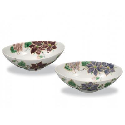 ふるさと納税 能美市 ペア6.5号鉢 鉄仙