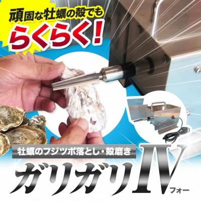 ふるさと納税 鞍手町 ガリガリIV(フォー) 業務用牡蠣のフジツボ落とし殻磨き 魚介・水産加工用 アクセサリー加工にも