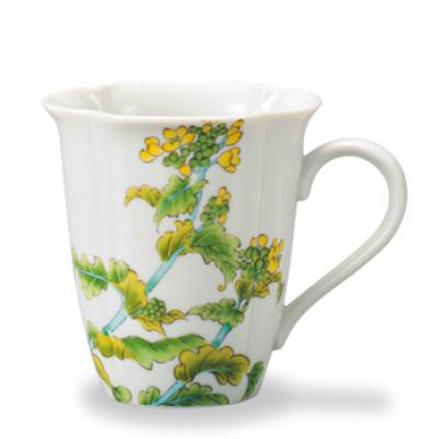 ふるさと納税 能美市 マグカップ 菜の花(2月)