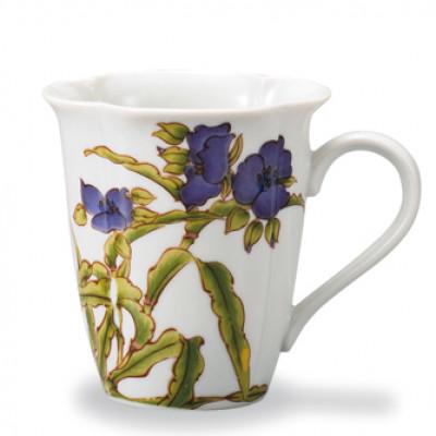 ふるさと納税 能美市 マグカップ 紫露草(6月)