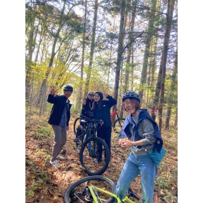 ふるさと納税 茅野市 マウンテンバイク一日ガイドツアー ランチ&amp;レンタルバイク込 1日プラン×3回 1名様