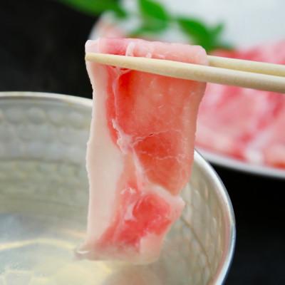 ふるさと納税 与那原町 [お歳暮ギフト・無地熨斗]パイナップルポーク しゃぶしゃぶ バラ&amp;ロース食べ比べ 合計800g