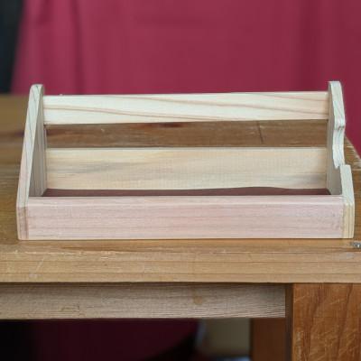 ふるさと納税 河内町 tateru 杉のスマホスタンド