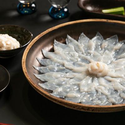 ふるさと納税 南島原市 とらふぐのてっさ(大皿)×1皿