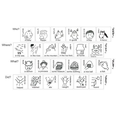 ふるさと納税 遠野市 遠野の森の木の絵本 「 だれがどすた? 英語 版 Who did what?(男の子)」 遠野市の画像