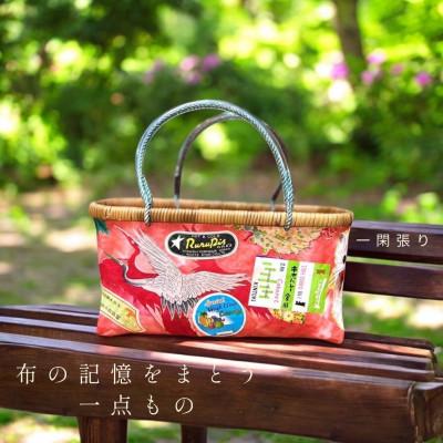 ふるさと納税 真鶴町 はいからさんの一閑張りバッグ‐オリジナル限定品