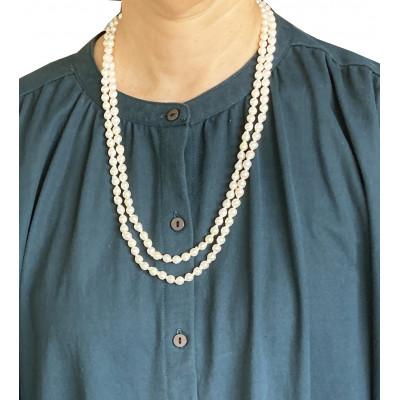 ふるさと納税 伊勢市 アコヤ真珠6〜7mm ロングネックレス120cm 1896 |  | 02