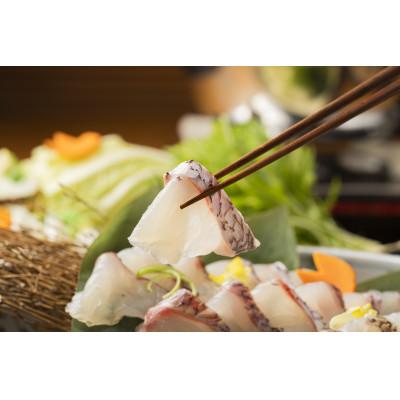 ふるさと納税 尼崎市 山崎真鯛の鯛しゃぶセット(3〜4人前)《冷凍》_1