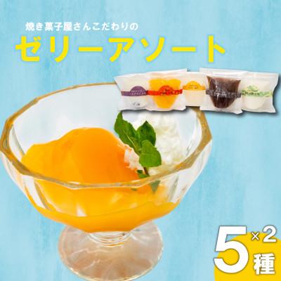 ふるさと納税 須崎市 こだわりゼリーアソート 5種×2 コーヒーゼリー マンゴーゼリー ゆずゼリー 杏仁豆腐 小豆ミルク