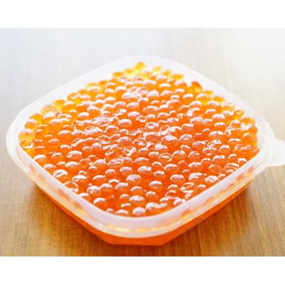 ふるさと納税 斜里町 【北海道知床産】鮭いくら醤油漬け 200g(100g×2)の画像