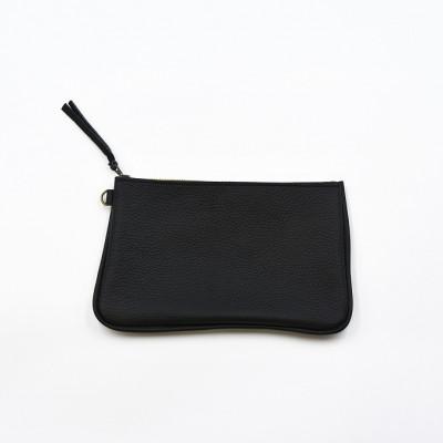 ふるさと納税 益子町 通帳ケース ブラック