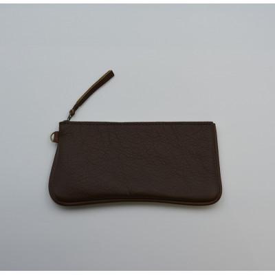 ふるさと納税 益子町 お札ケース キャメルブラウン