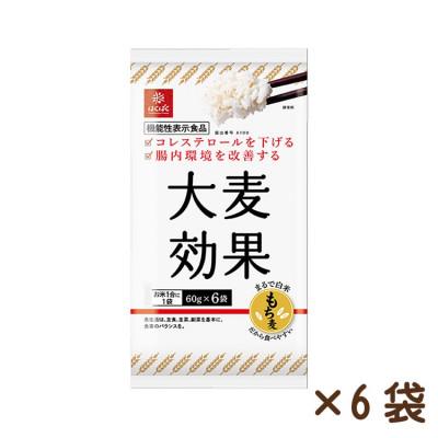 ふるさと納税 中央市 [はくばく]大麦効果(60g×6袋入り)×6袋
