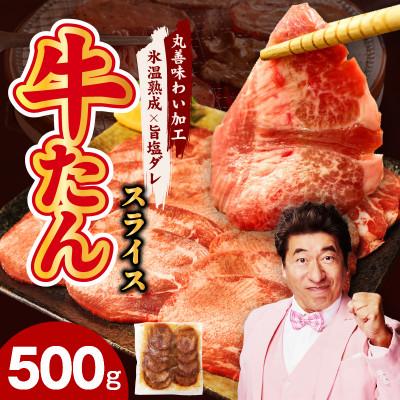 ふるさと納税 泉佐野市 牛たん 500g 薄切り 500g×1P 氷温熟成×旨塩ダレ 小分け 訳あり